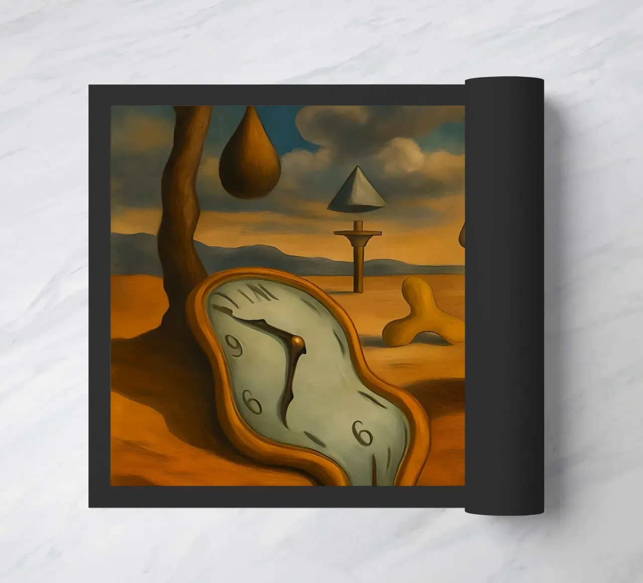 Omaggio a Salvador Dalì zerbino da 🎨 Point and Art