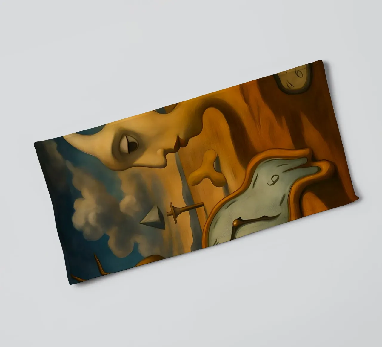 Omaggio a Salvador Dalì asciugamano da bagno da 🎨 Point and Art