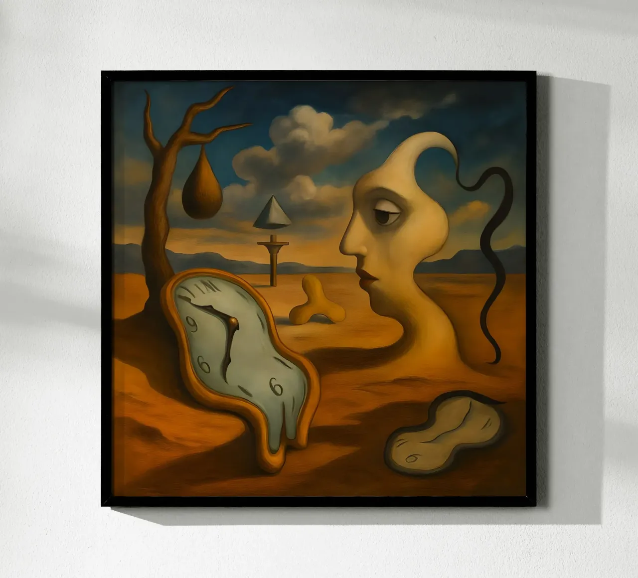 Omaggio a Salvador Dalì carta hahnemühle da 🎨 Point and Art