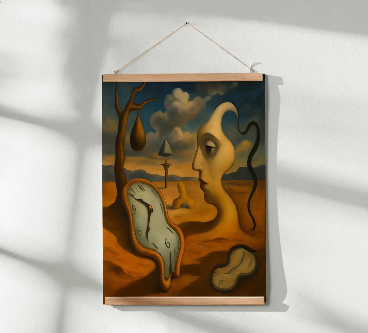Omaggio a Salvador Dalì carta hahnemühle da 🎨 Point and Art