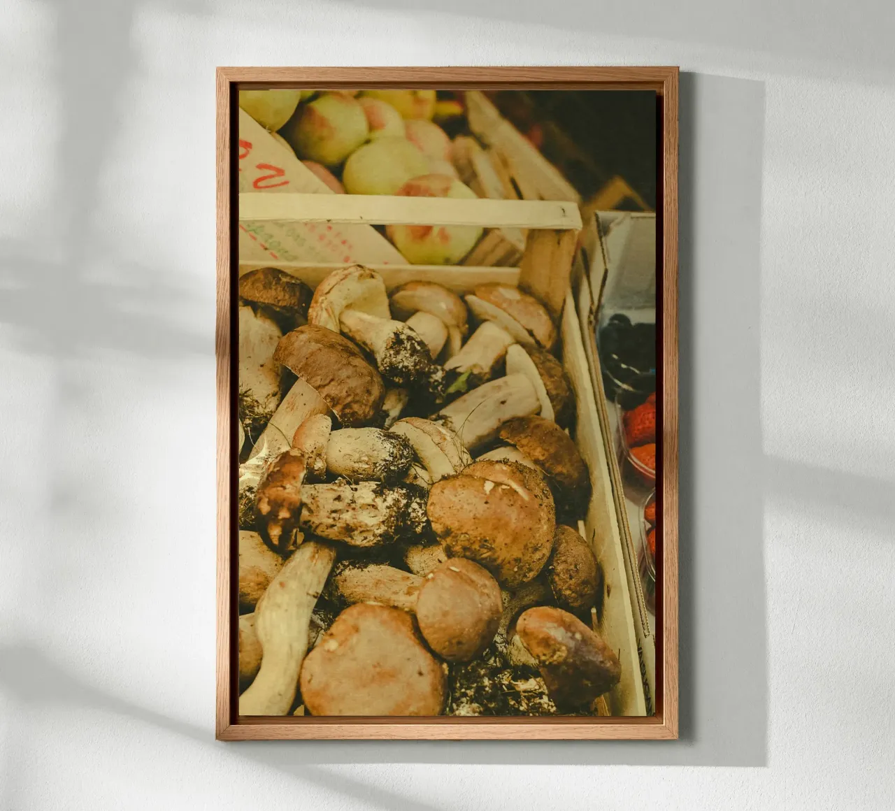 Autunno in Toscana tela con Cornice a cassetta da PhotoVibe Decor
