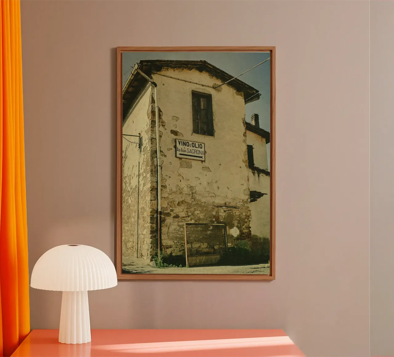 Autunno in Toscana pannello forex da PhotoVibe Decor