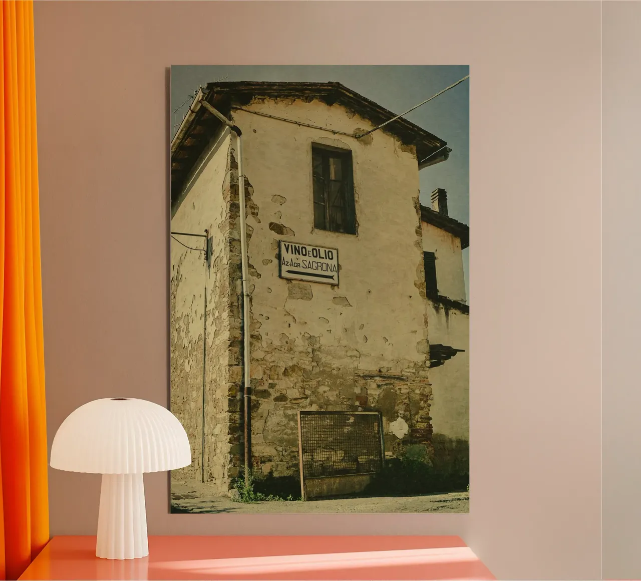 Autunno in Toscana pannello forex da PhotoVibe Decor