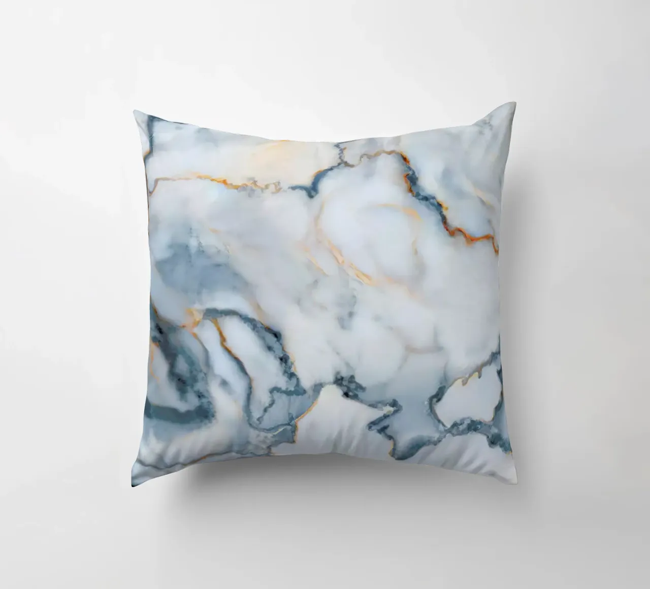 Ukraine Marble Map cuscino da Octavian