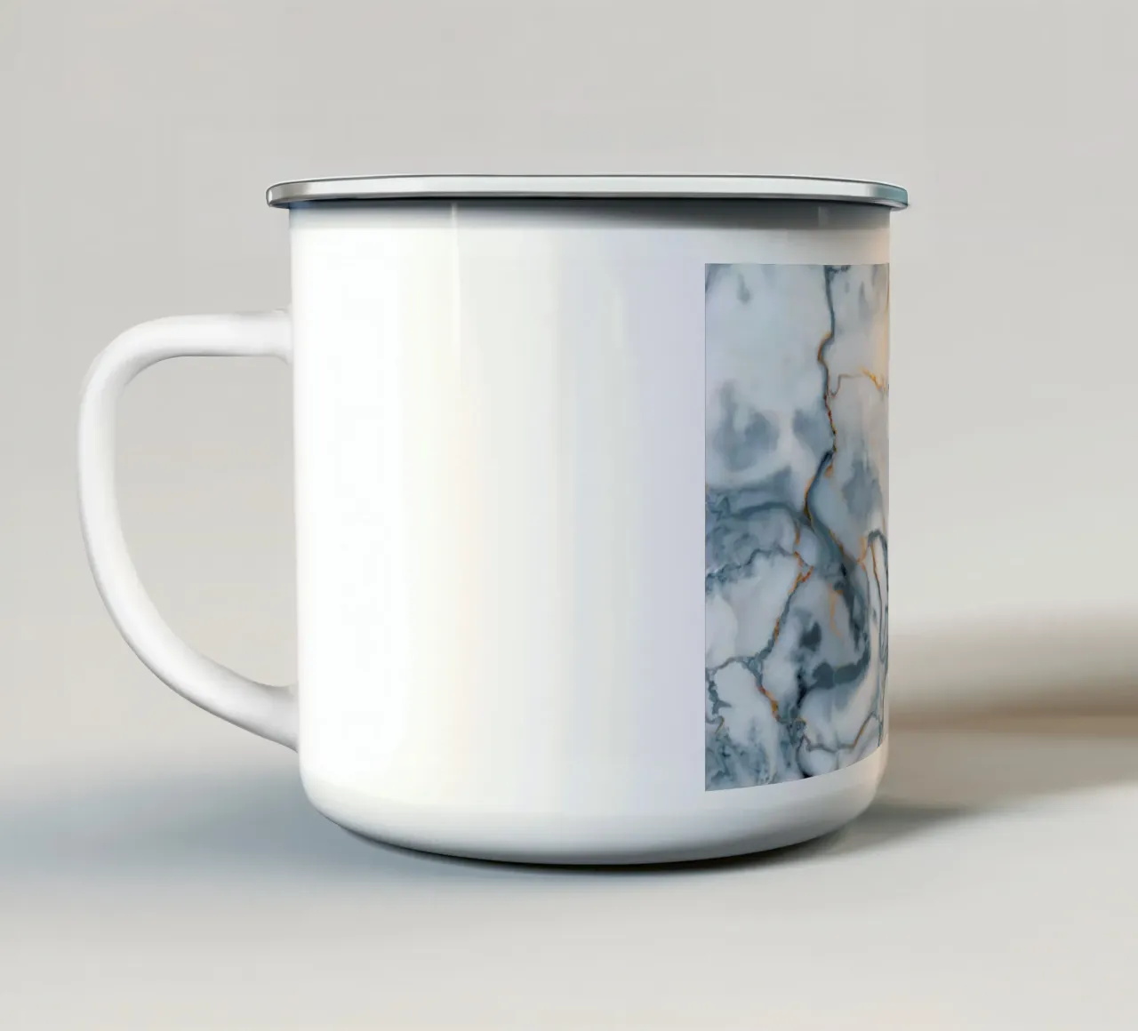 Ukraine Marble Map tazza in smalto da Octavian