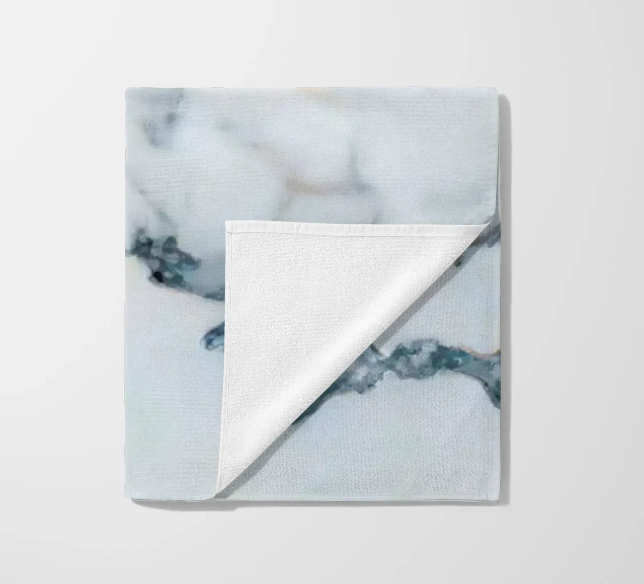 Ukraine Marble Map beach towel by Octavian