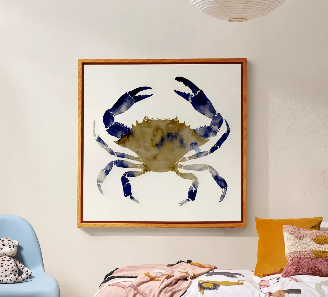 Granchio blu plexiglass da Matthias Keller Studio