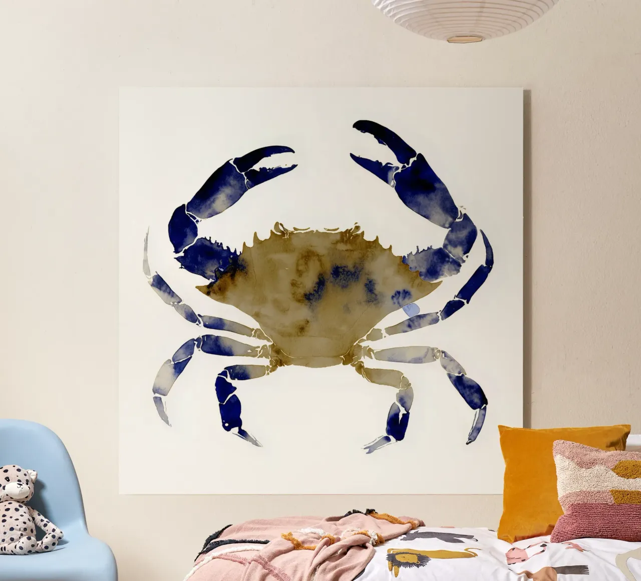 Granchio blu plexiglass da Matthias Keller Studio