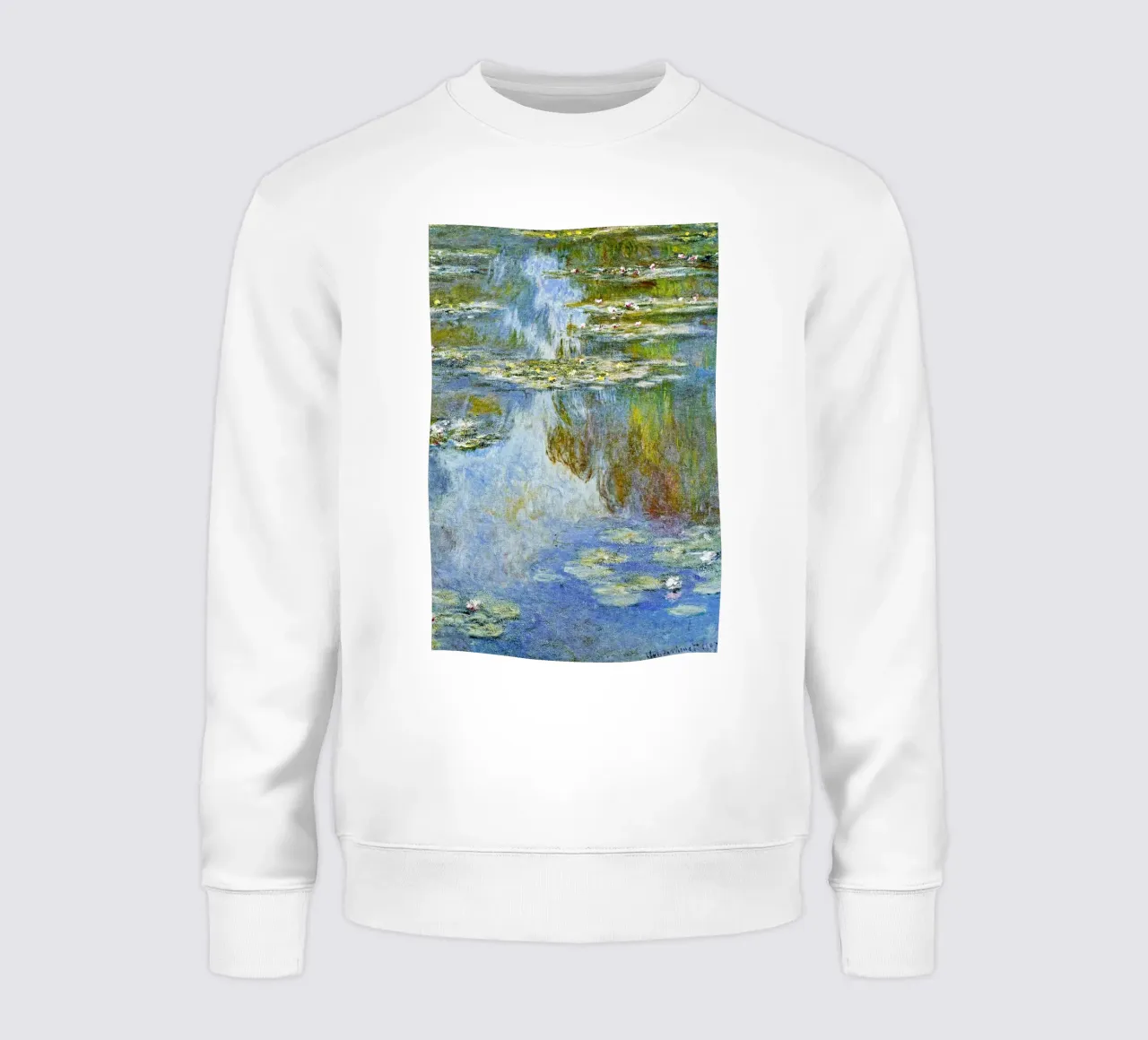 Claude Monet, Ninfee, W.1709 felpa da Venus Art