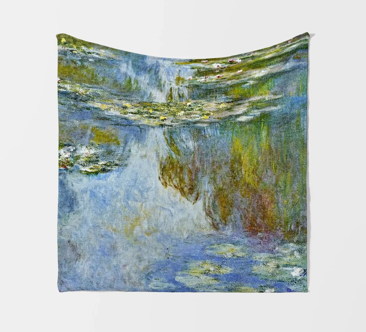 Claude Monet, Ninfee, W.1709 coperta in pile da Venus Art