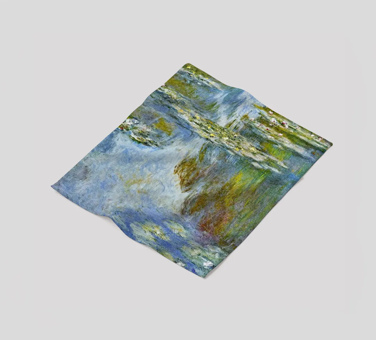 Claude Monet, Ninfee, W.1709 coperta in pile da Venus Art
