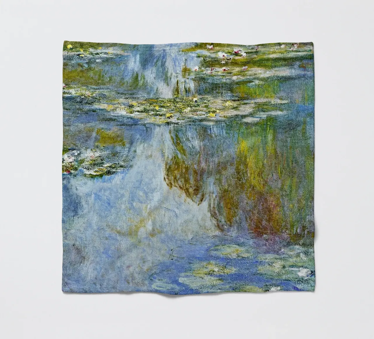 Claude Monet, Ninfee, W.1709 coperta in pile da Venus Art