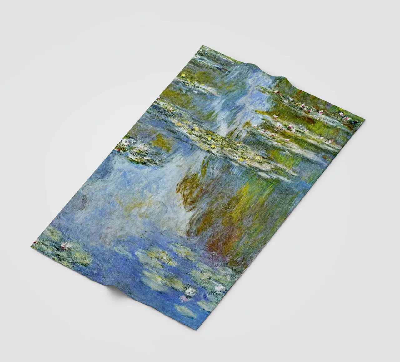 Claude Monet, Ninfee, W.1709 coperta in pile da Venus Art