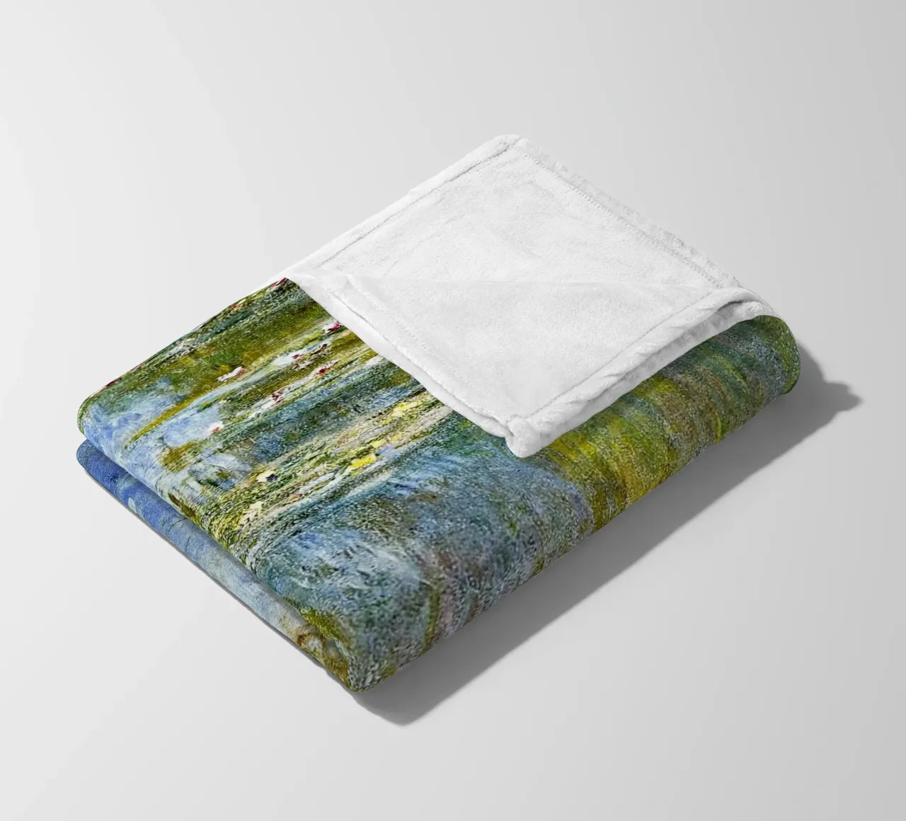 Claude Monet, Ninfee, W.1709 coperta in pile da Venus Art