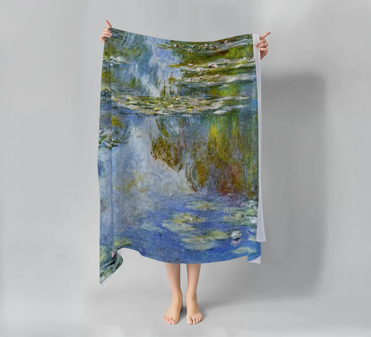 Claude Monet, Ninfee, W.1709 telo mare da Venus Art