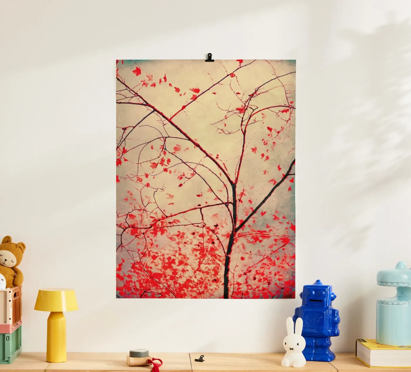 Red October poster van Ingrid Beddoes