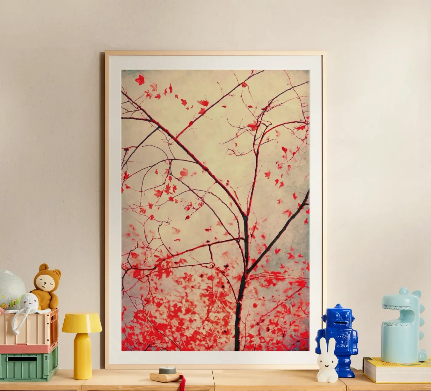 Red October poster van Ingrid Beddoes