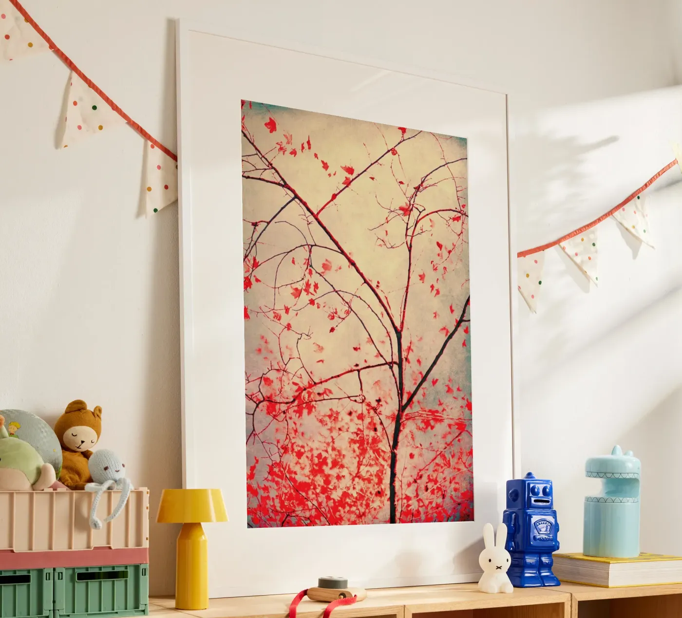 Red October poster van Ingrid Beddoes