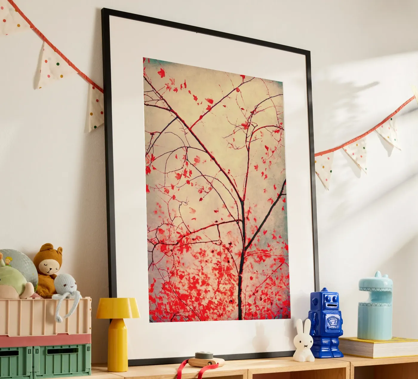 Red October poster van Ingrid Beddoes