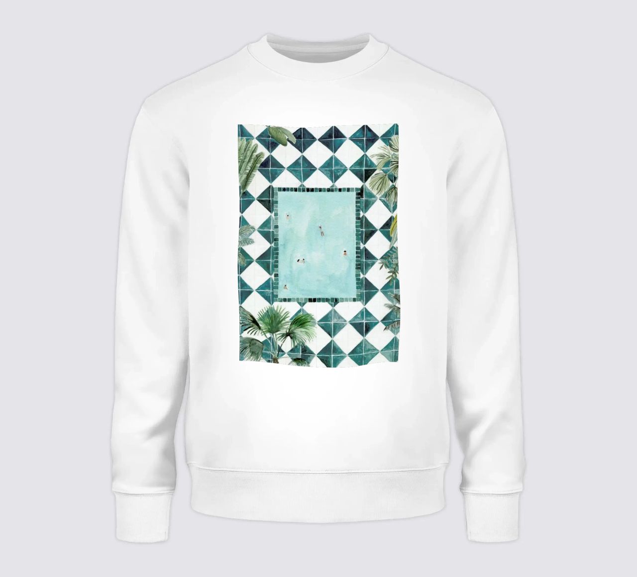 The Swimming Pool sudadera de Isabelle Vandeplassche