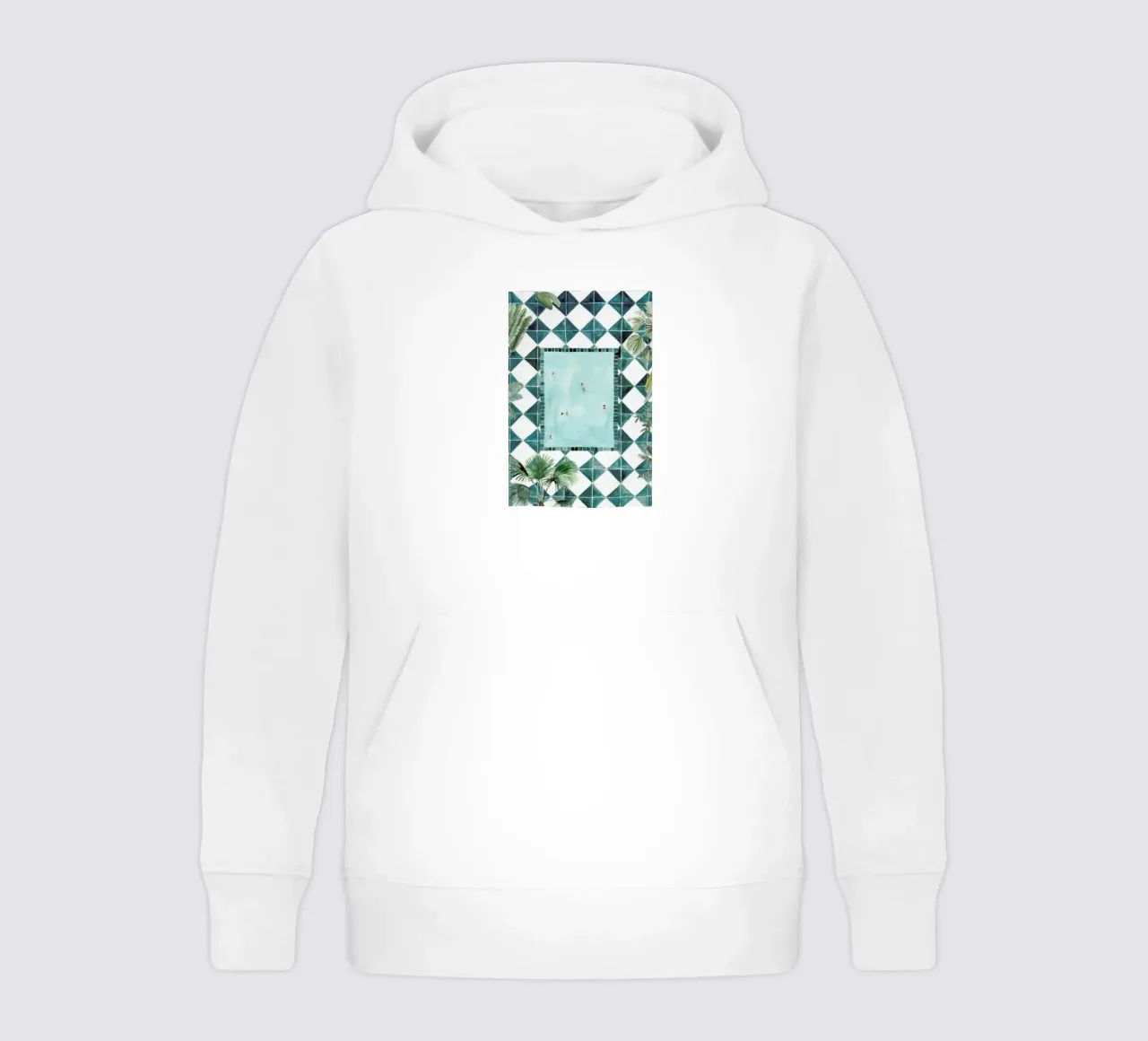 The Swimming Pool Kinder Hoodie von Isabelle Vandeplassche