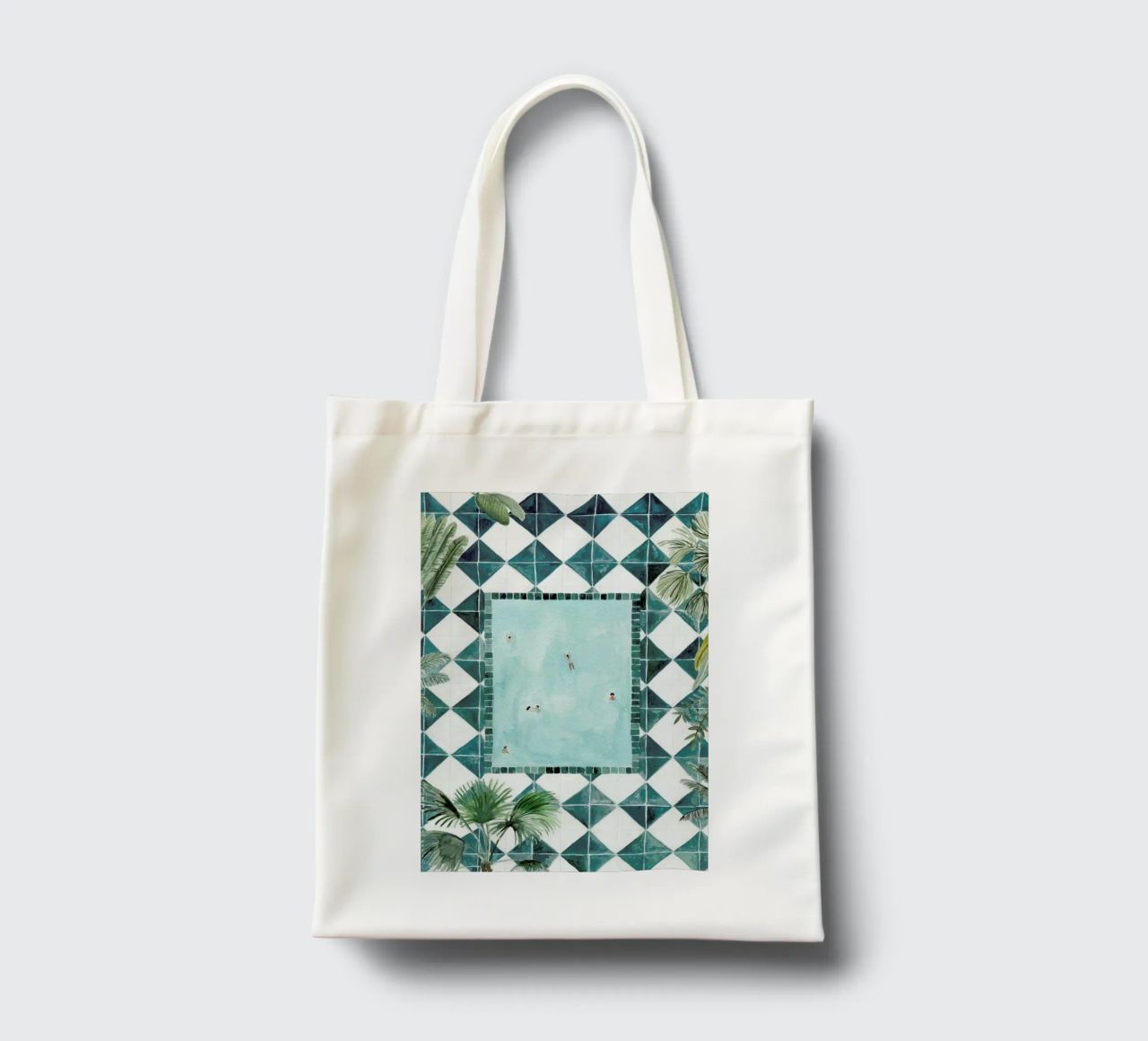 The Swimming Pool tote bag by Isabelle Vandeplassche