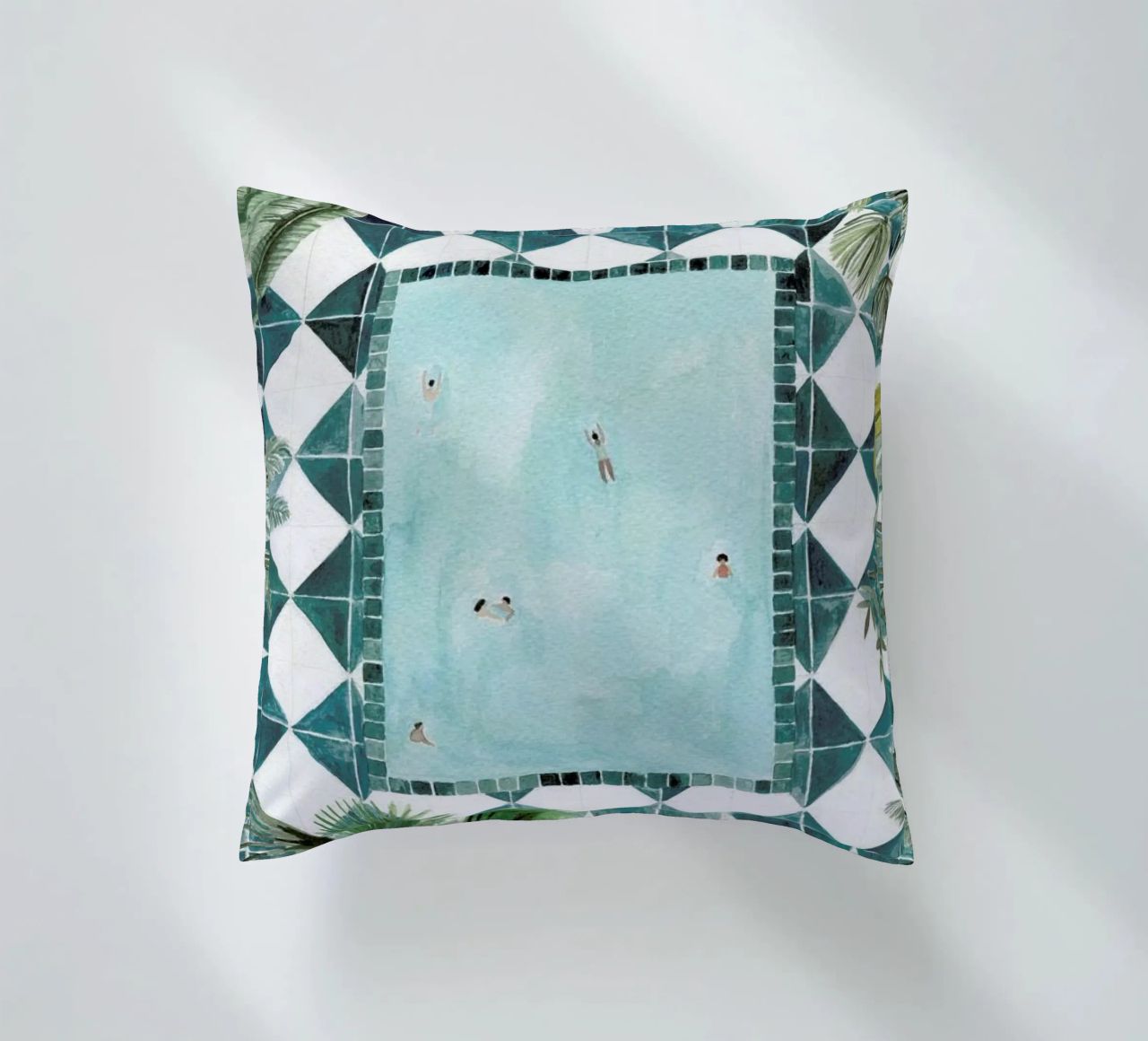 The Swimming Pool coussin de Isabelle Vandeplassche