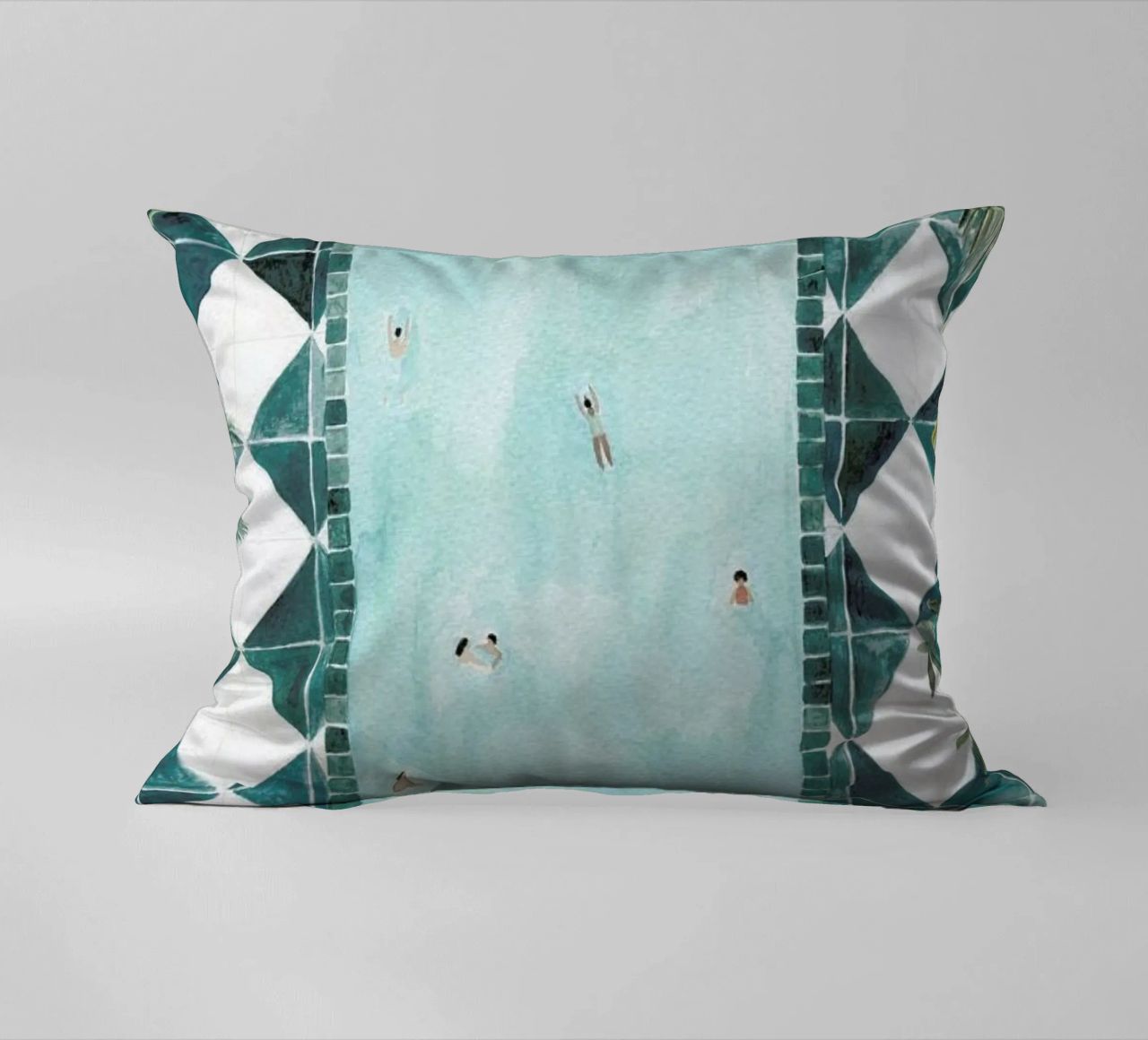 The Swimming Pool coussin de Isabelle Vandeplassche