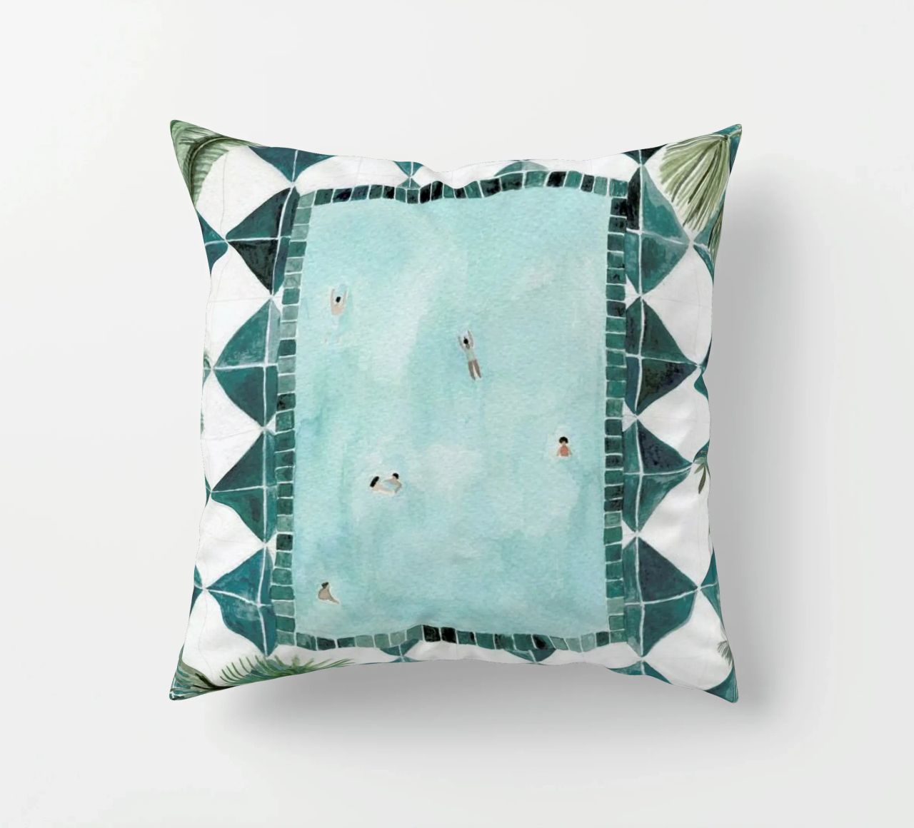 The Swimming Pool coussin de Isabelle Vandeplassche
