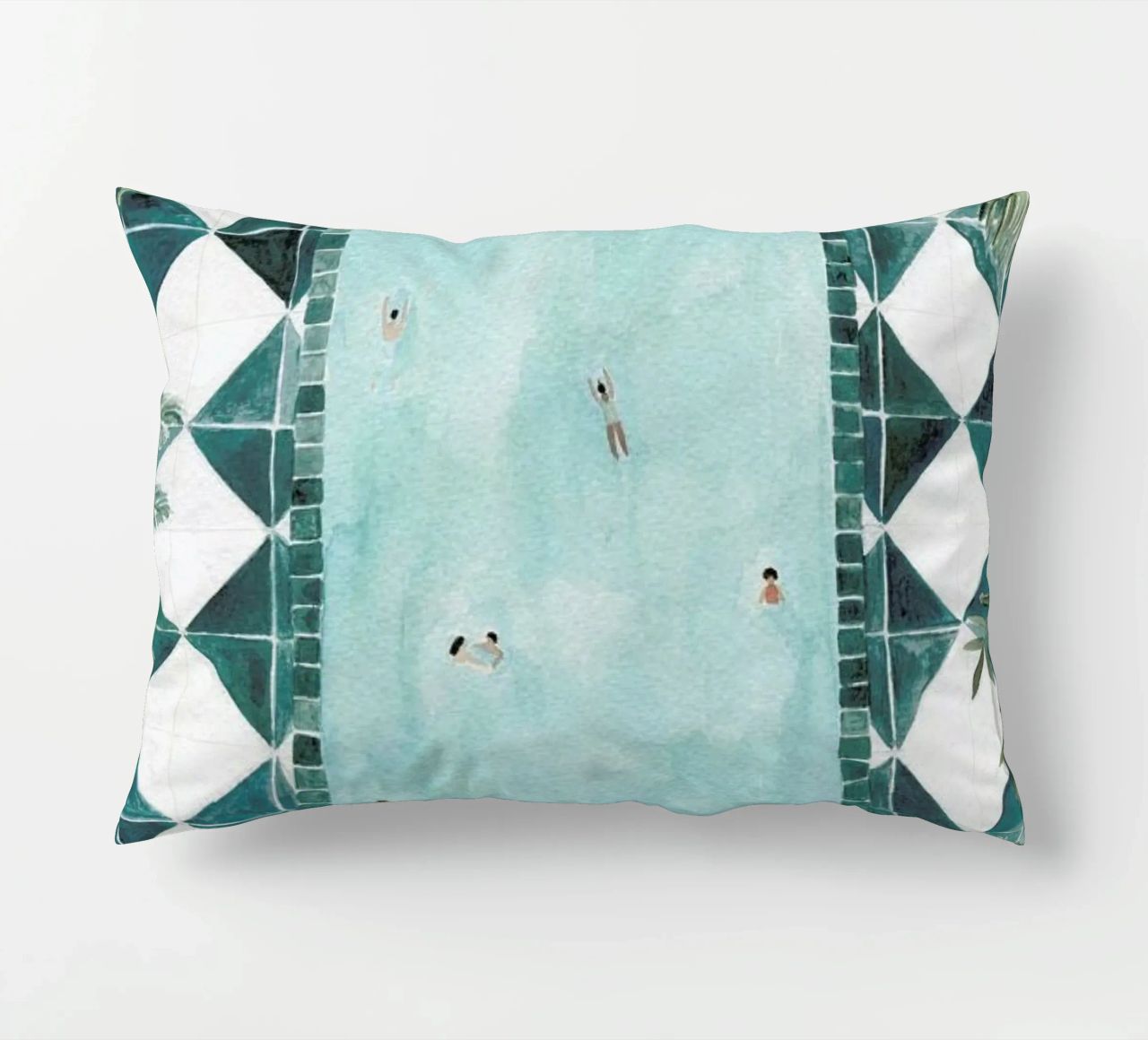 The Swimming Pool coussin de Isabelle Vandeplassche