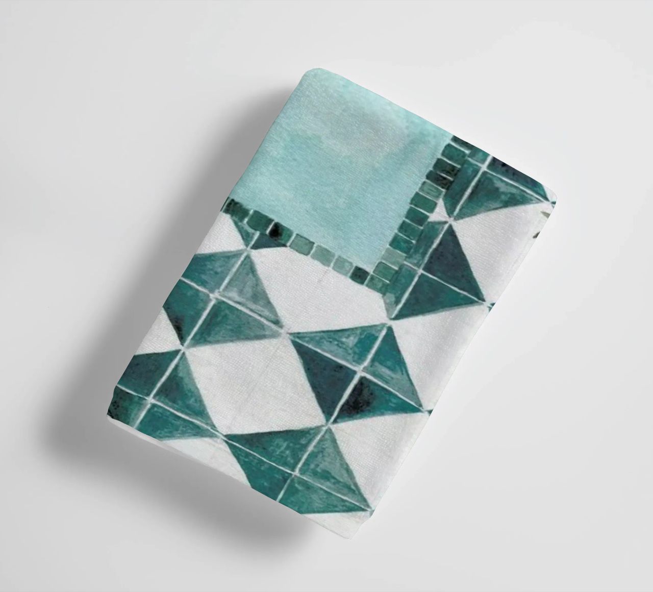 The Swimming Pool Handtuch von Isabelle Vandeplassche
