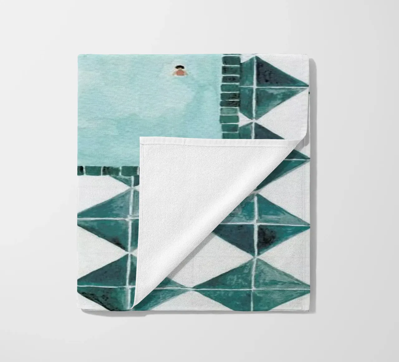The Swimming Pool telo mare da Isabelle Vandeplassche