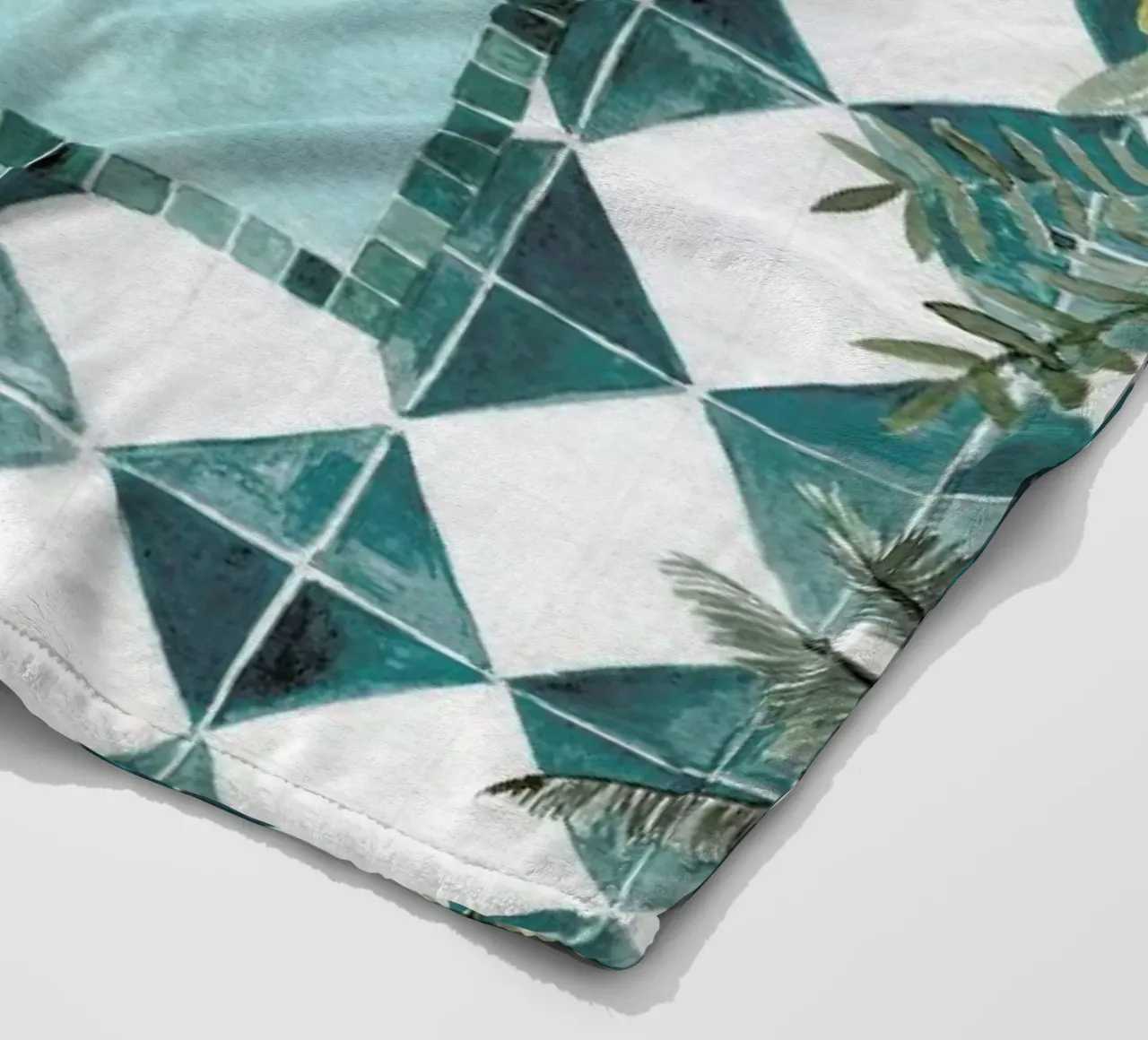 The Swimming Pool coperta in pile da Isabelle Vandeplassche