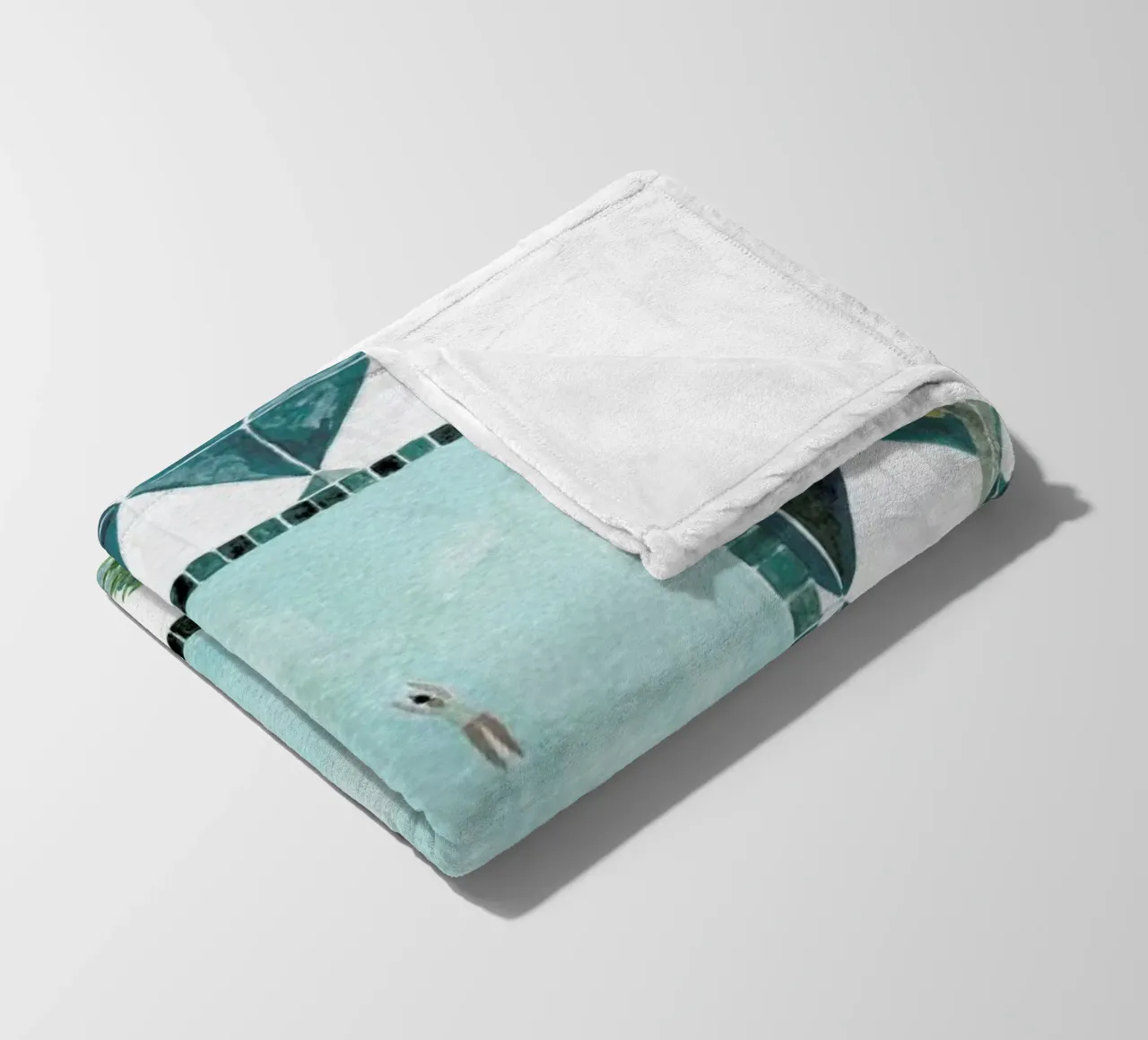The Swimming Pool coperta in pile da Isabelle Vandeplassche