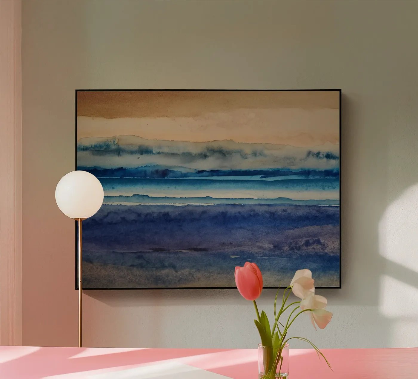 Küstenschichten Acryl-Glas von Matthias Keller Studio