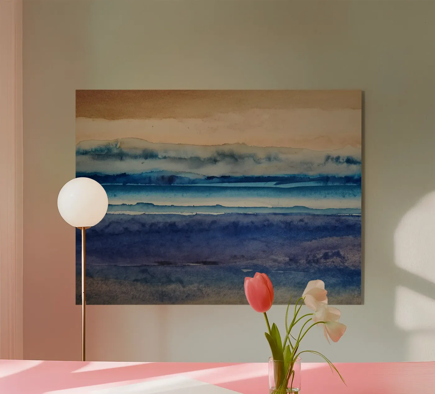 Küstenschichten Acryl-Glas von Matthias Keller Studio