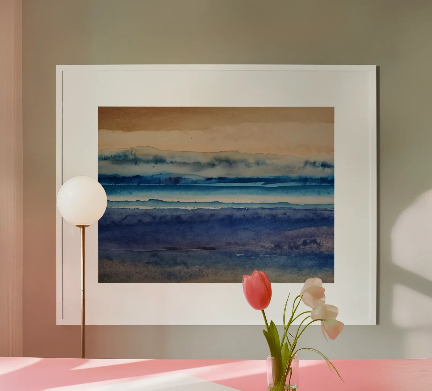 Strati costieri poster da Matthias Keller Studio