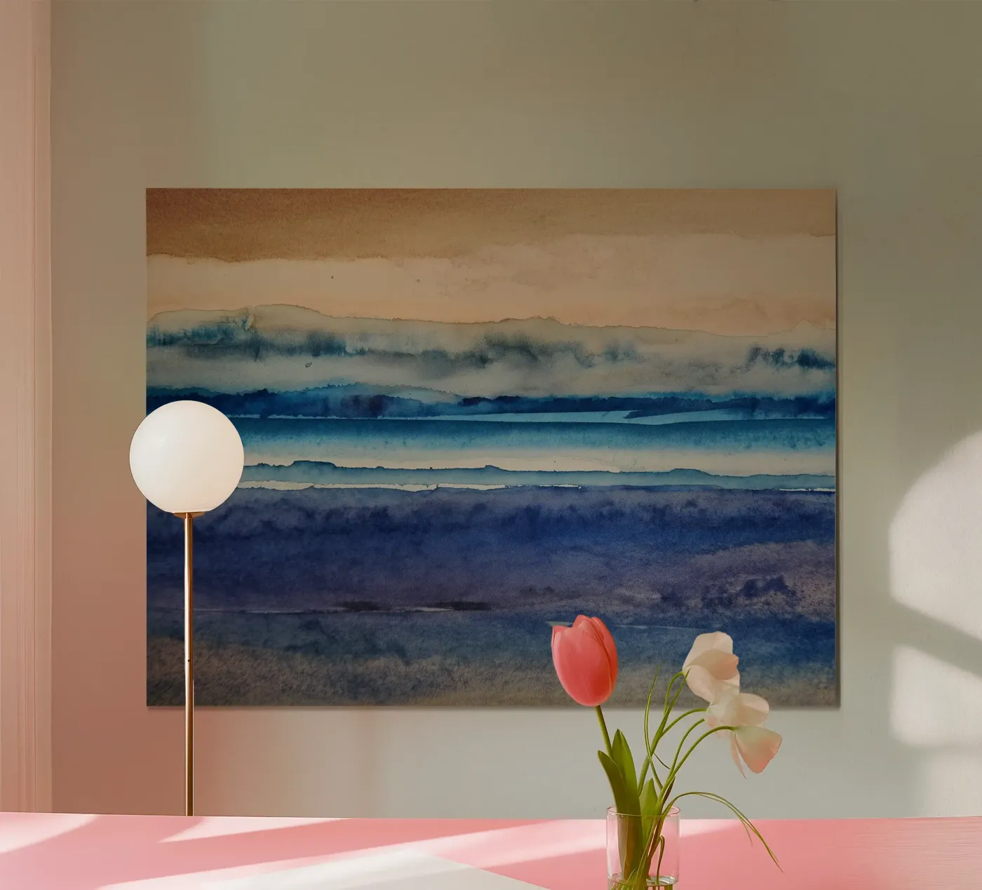 Strati costieri poster da Matthias Keller Studio