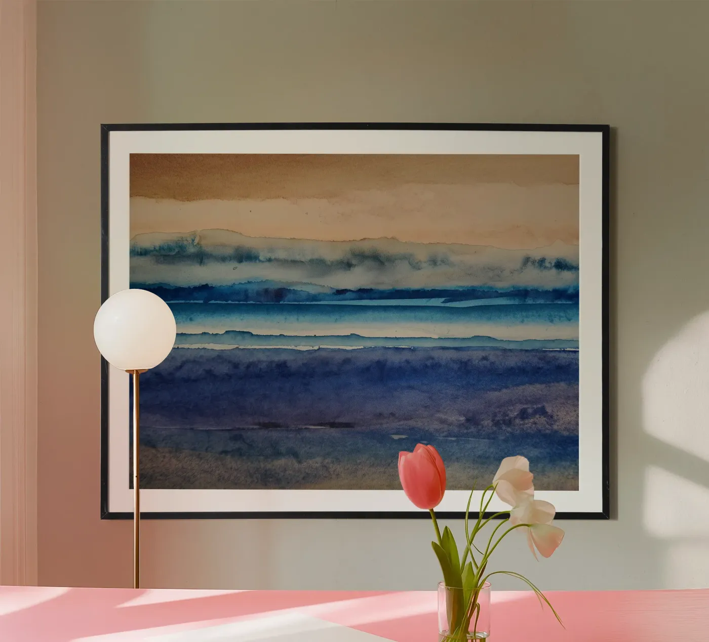 Strati costieri poster da Matthias Keller Studio