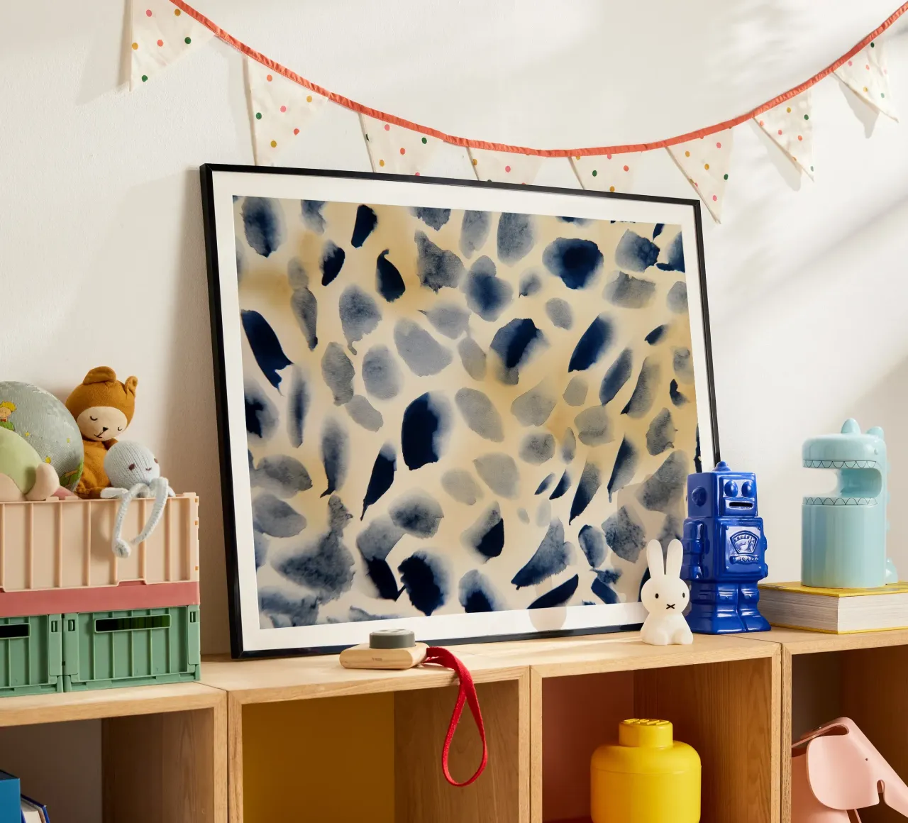 Deriva indaco poster da Matthias Keller Studio