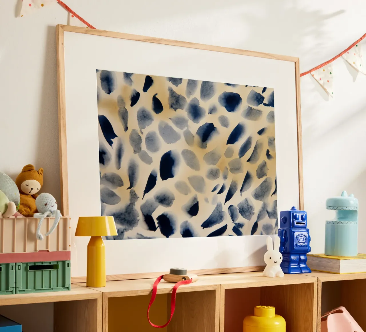 Deriva indaco poster da Matthias Keller Studio