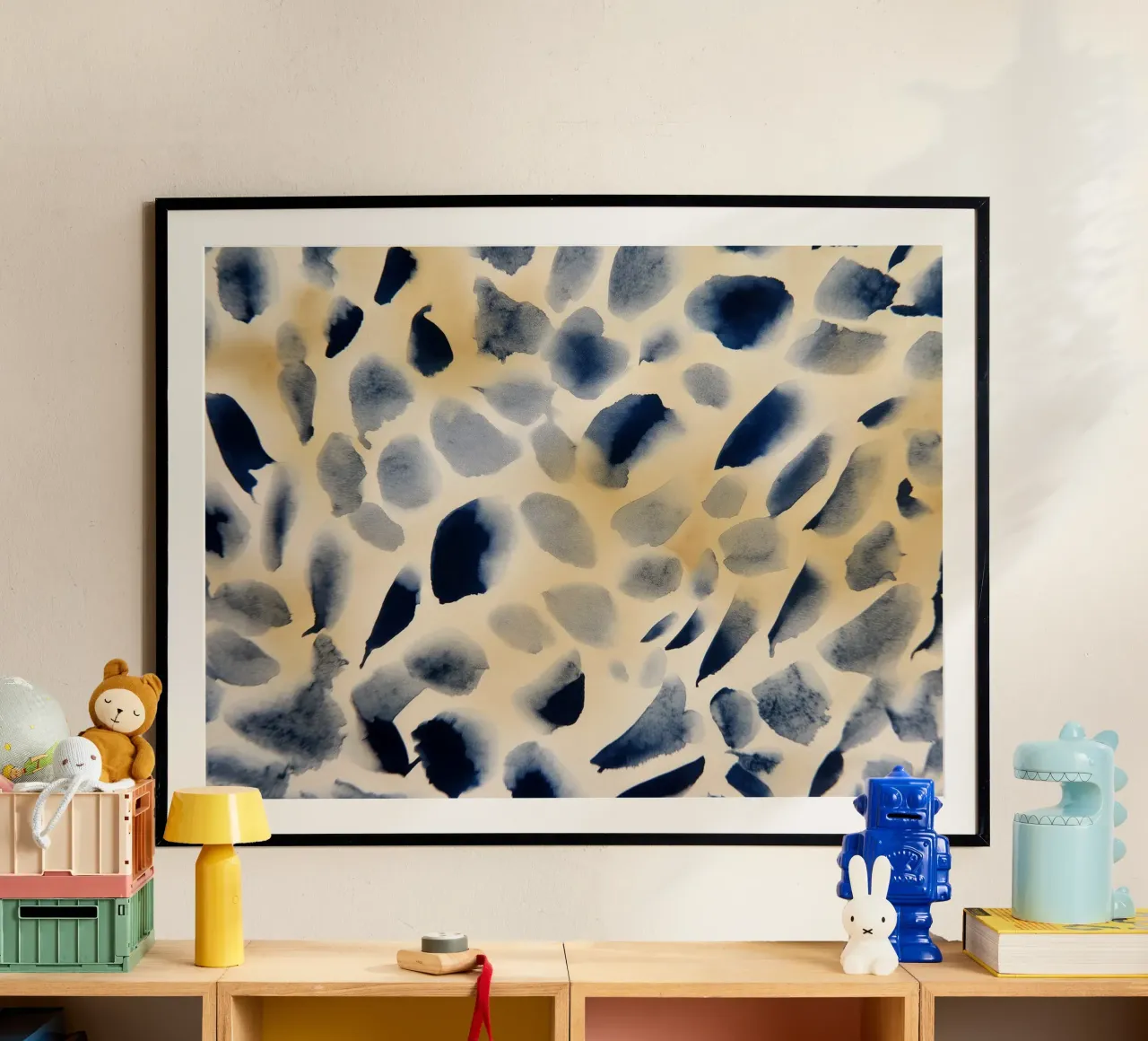 Deriva indaco poster da Matthias Keller Studio