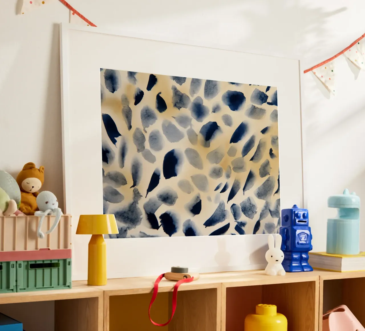 Deriva indaco poster da Matthias Keller Studio