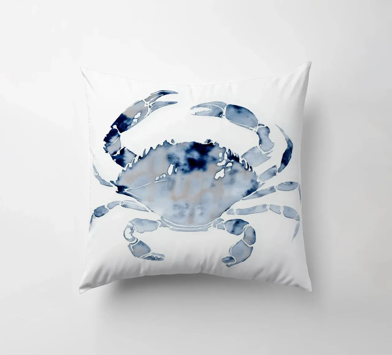 Granchio di mare indaco cuscino da Matthias Keller Studio