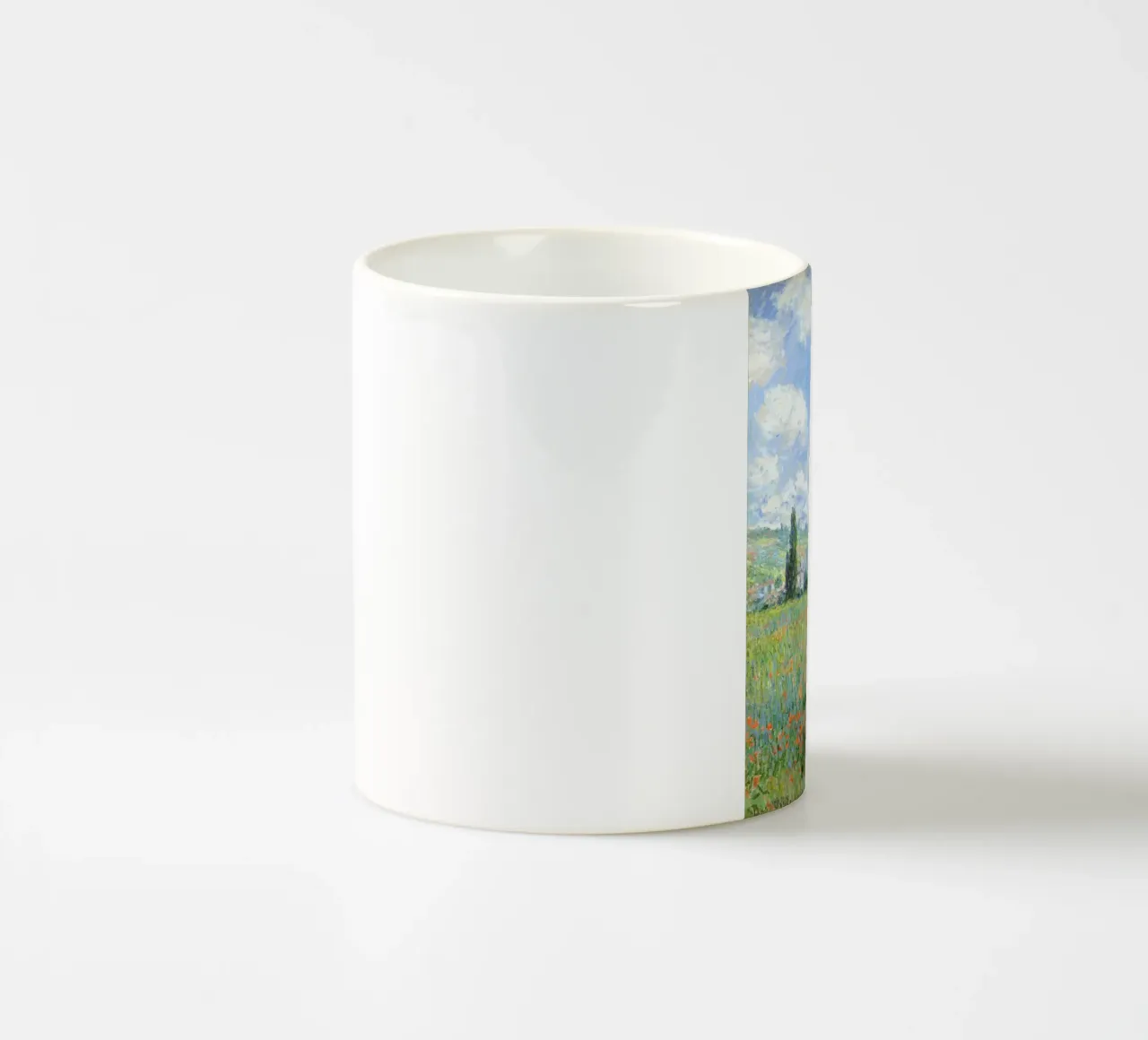 Claude Monet - Veduta di Vétheuil, 1880 | tazza in ceramica da Venus Art