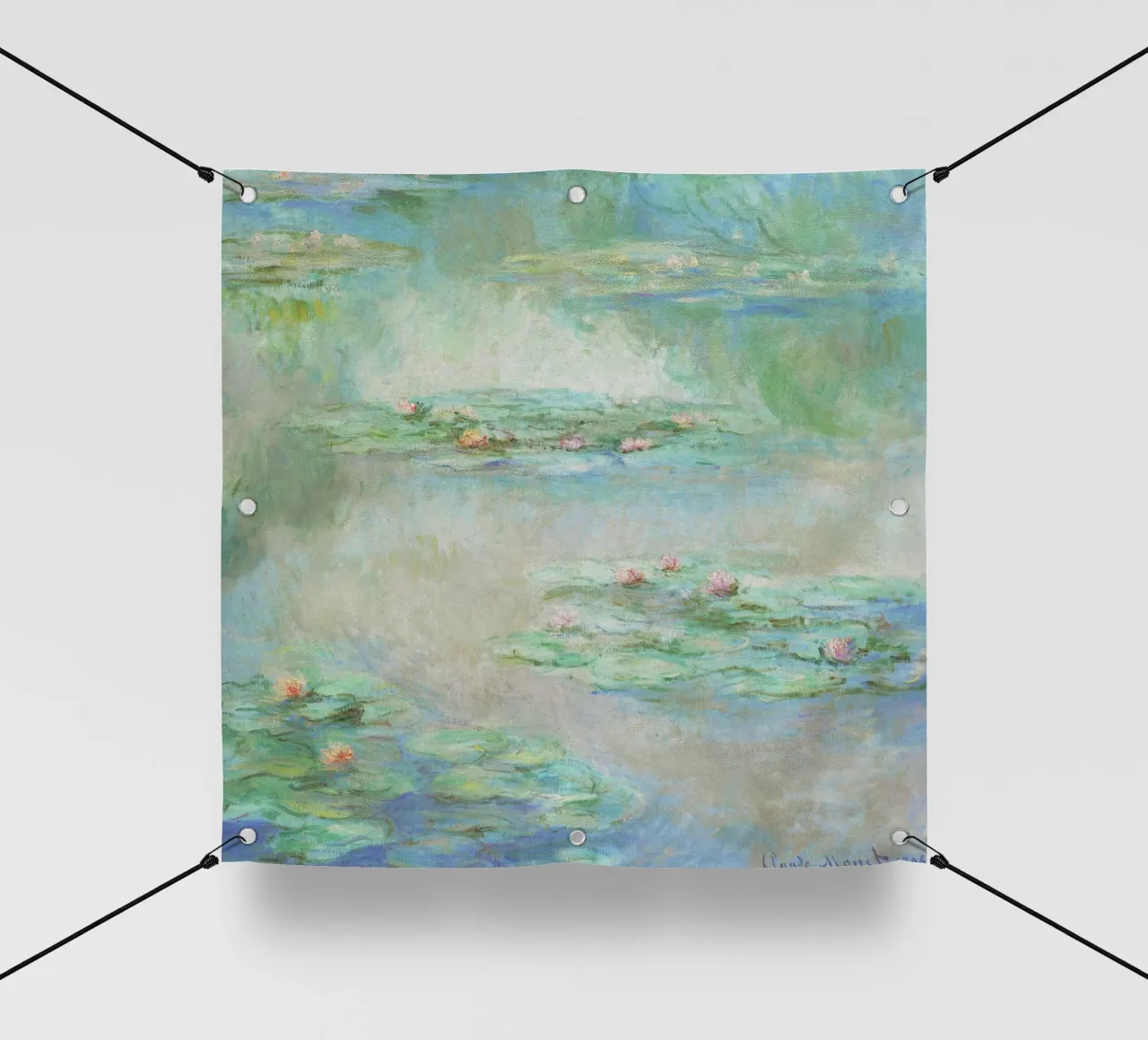 Le ninfee di Claude Monet (Nymphéas) telo in pvc da Monet Art Prints