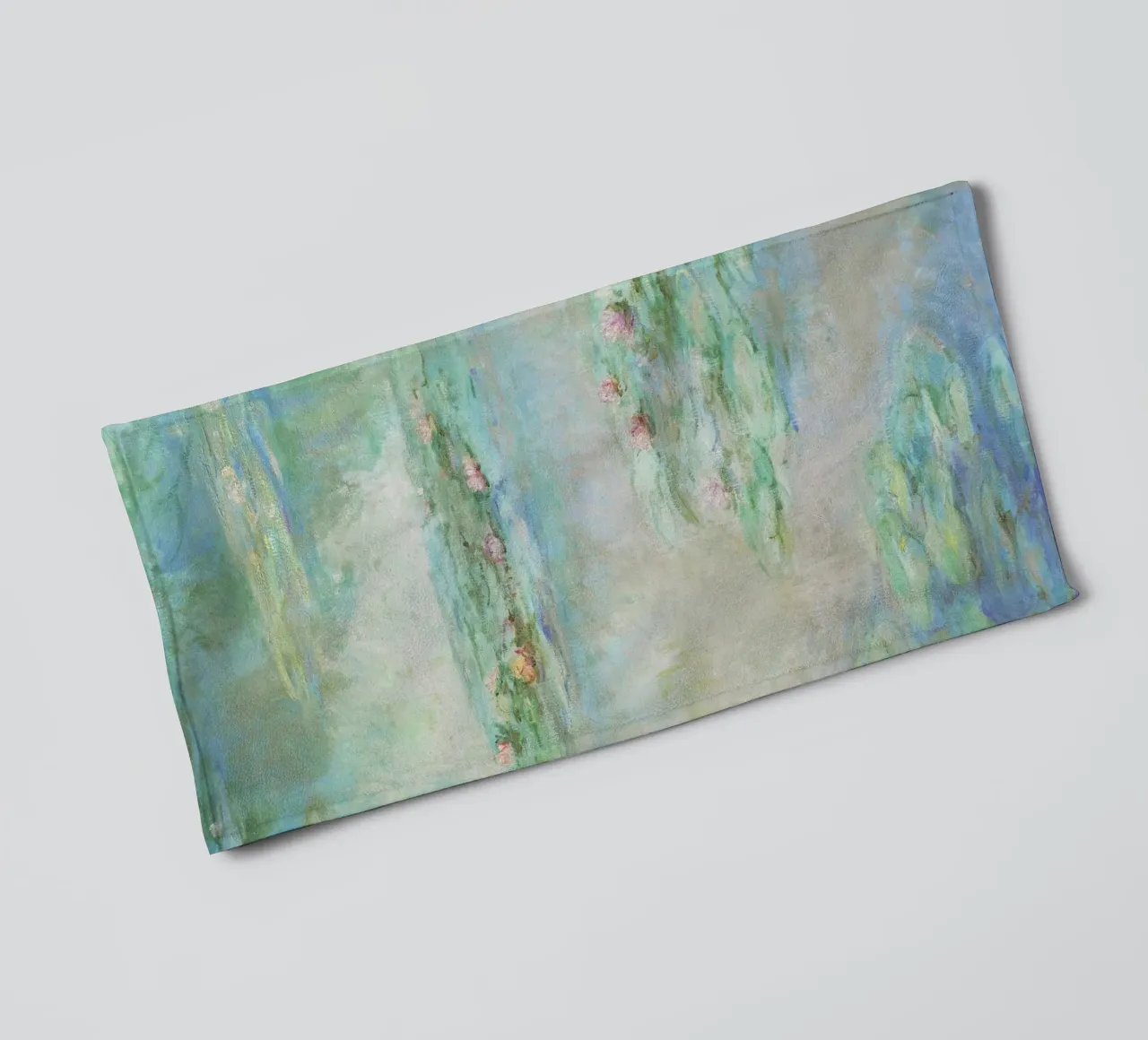 Le ninfee di Claude Monet (Nymphéas) asciugamano da bagno da Monet Art Prints