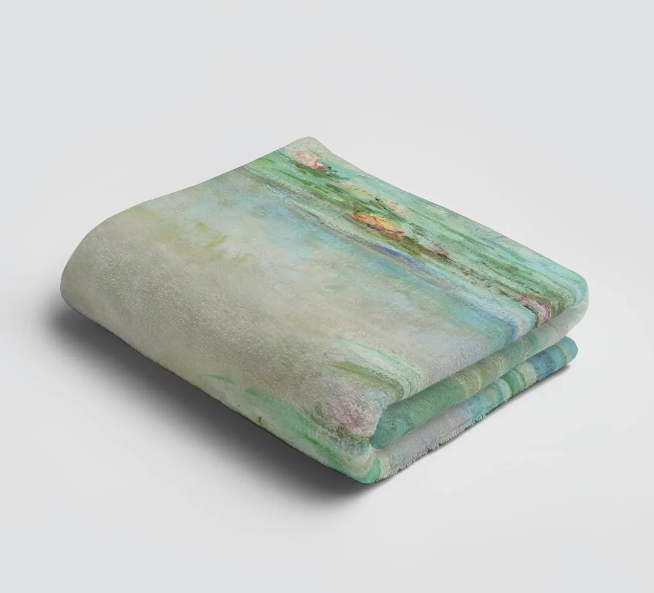 Le ninfee di Claude Monet (Nymphéas) asciugamano da bagno da Monet Art Prints