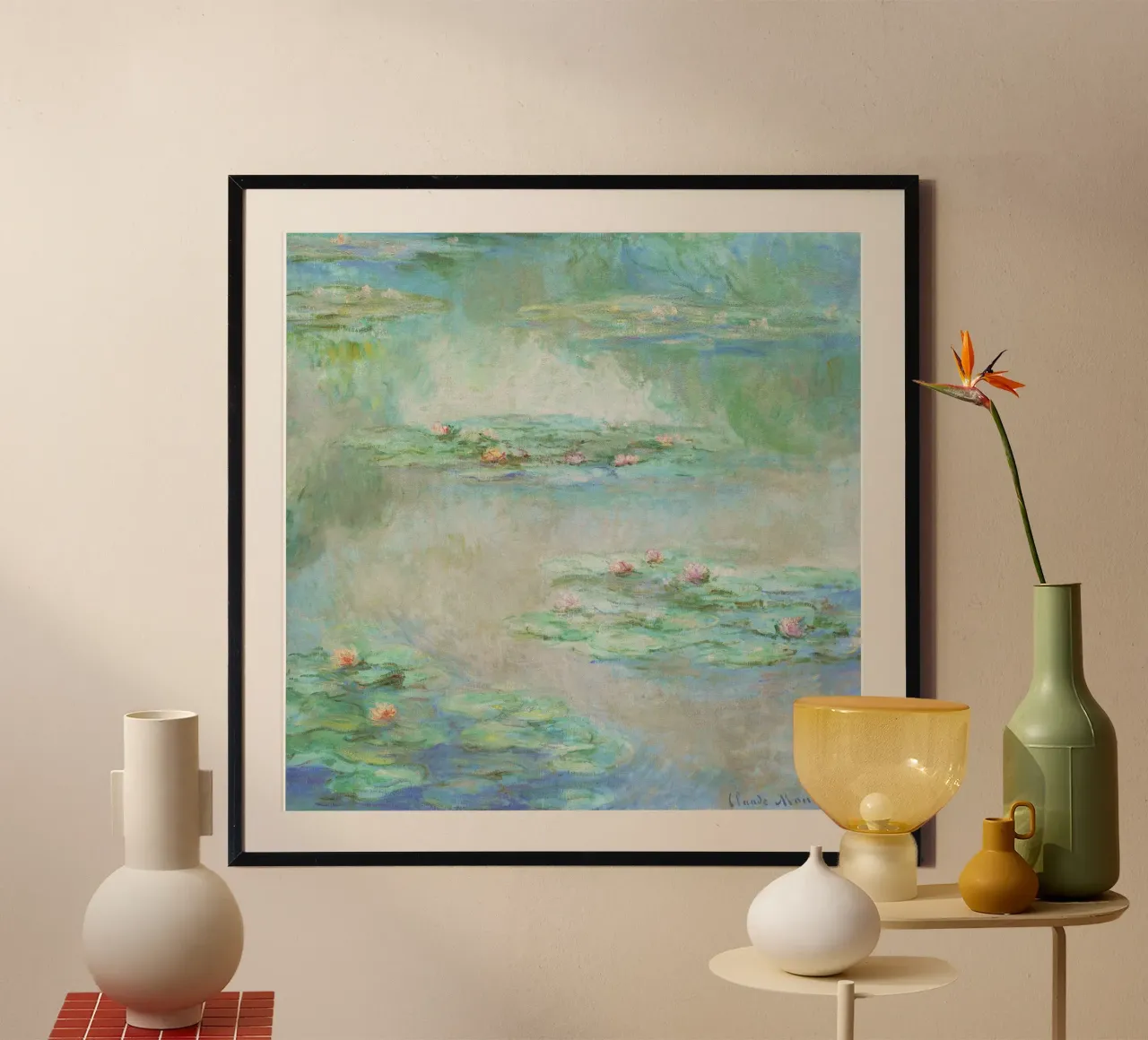 Le ninfee di Claude Monet (Nymphéas) carta hahnemühle da Monet Art Prints