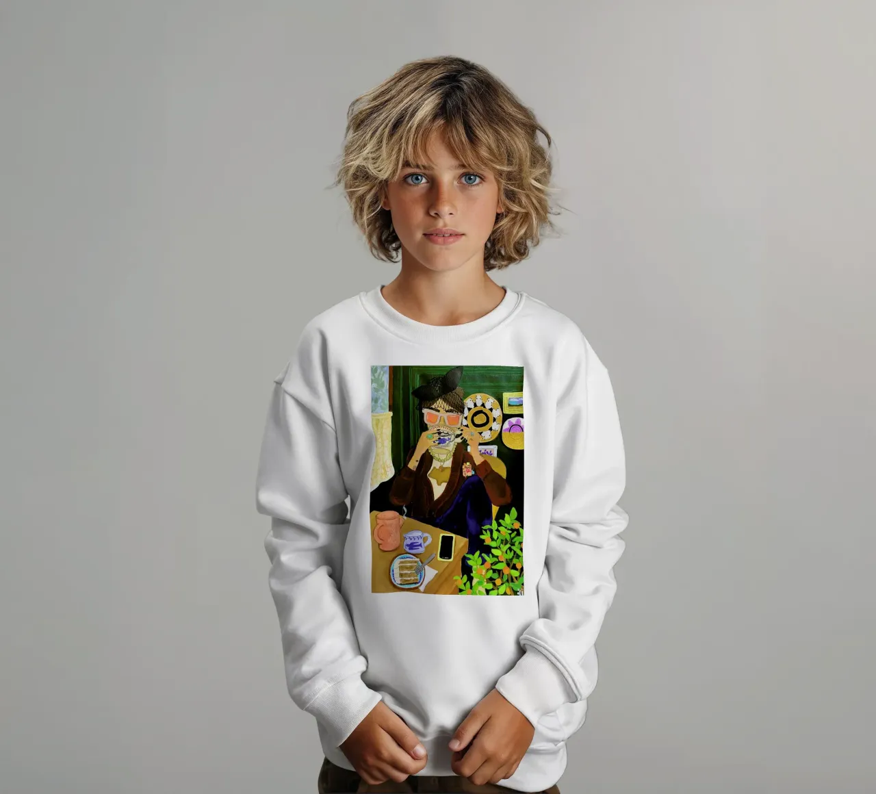 Casual Friday felpa bambino da Paloma Kua